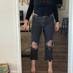 Free people ripped jeans